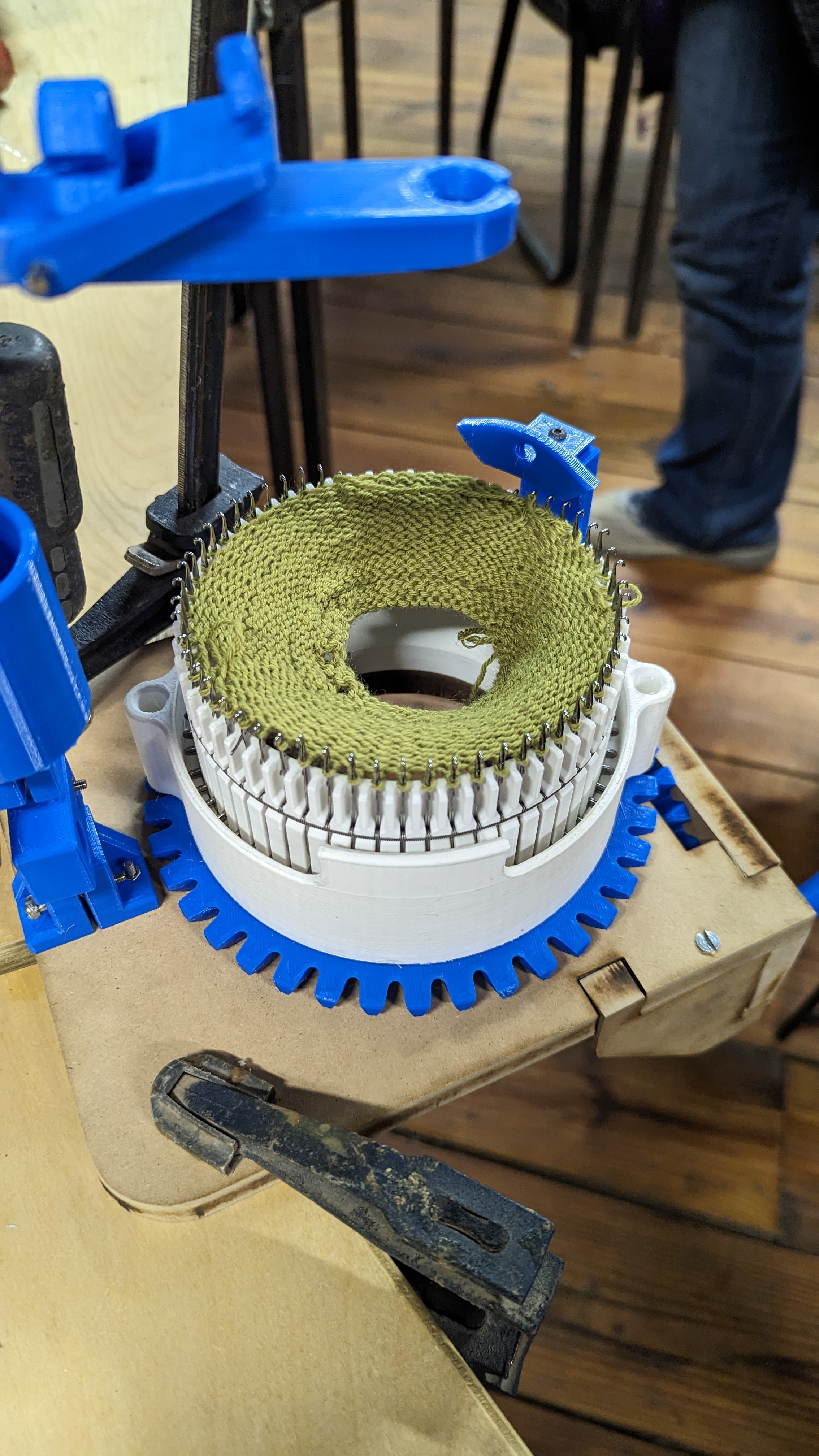 Vector Space Circular Sock Knitter project image