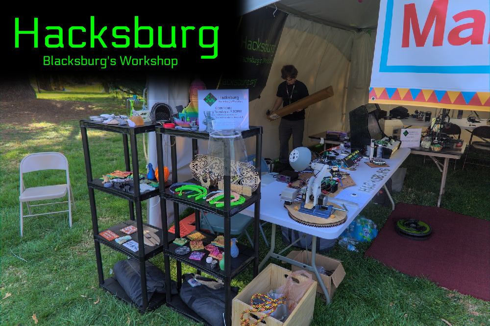 Retro Arcade & other Makerspace Madness with Hacksburg project image