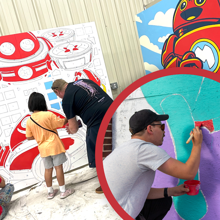 Interactive Maker Mural project image