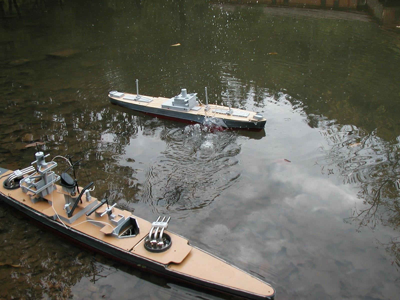 Remote Control Warship Combat with Mid-Atlantic Battle Group project image
