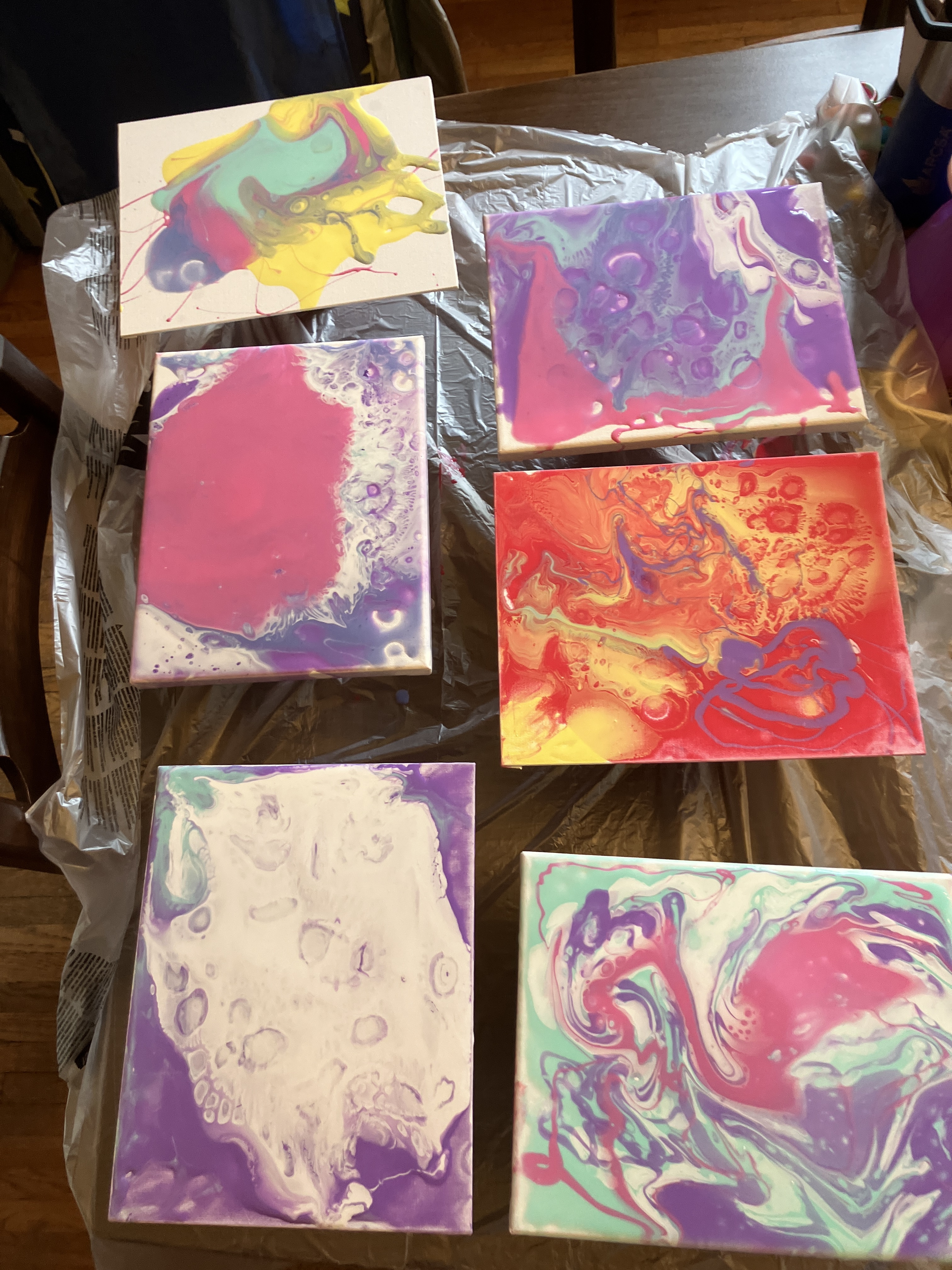 pour painting project image