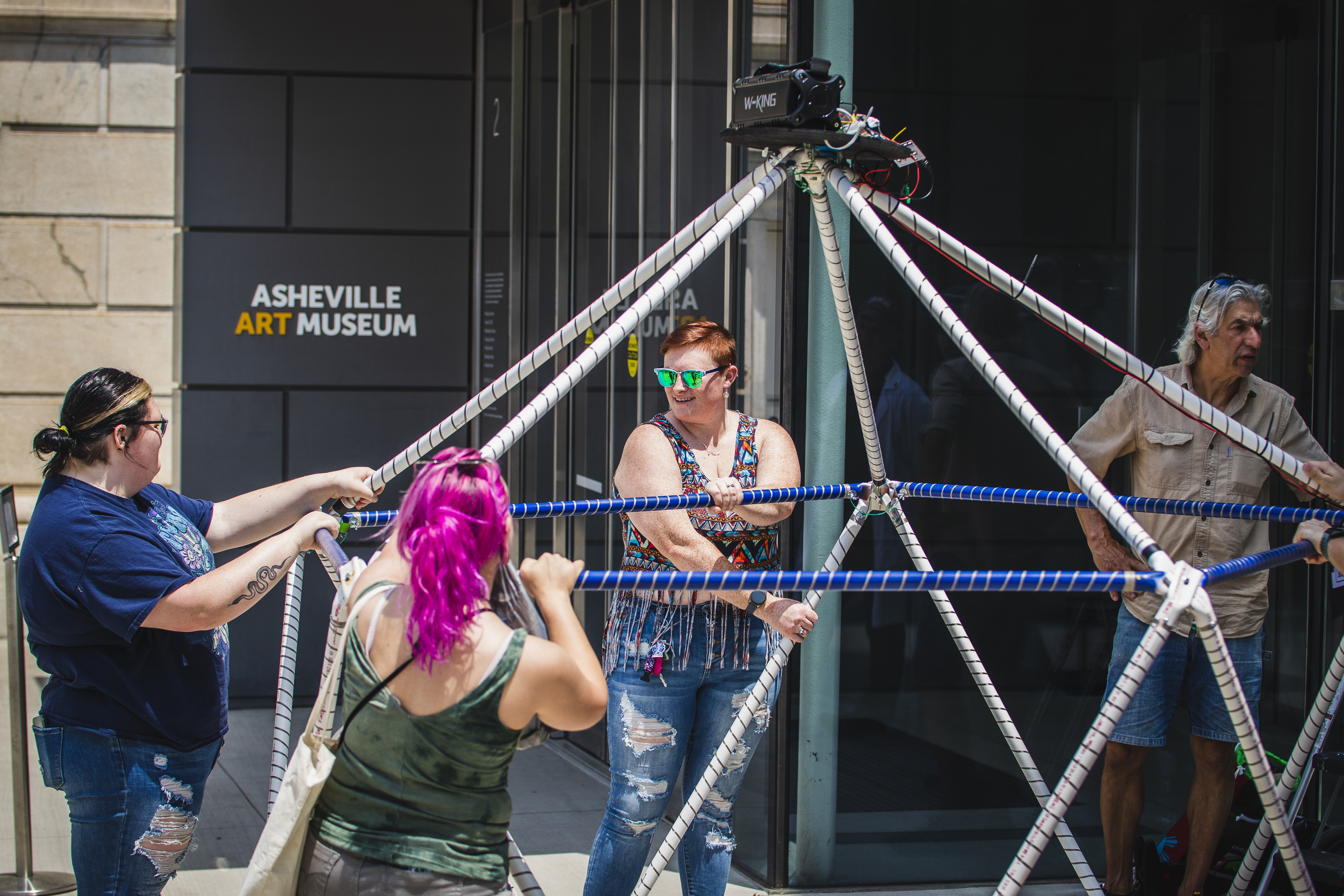 Musical Geodesic Dome - exhibit detail 0