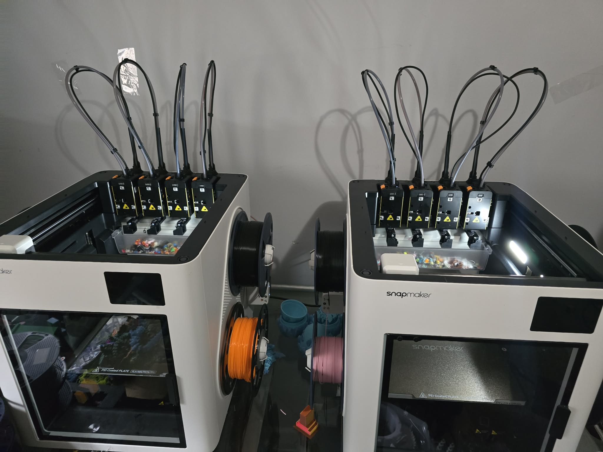 Backwoods3D live printing with the SnapmakerU1 - exhibit detail 1