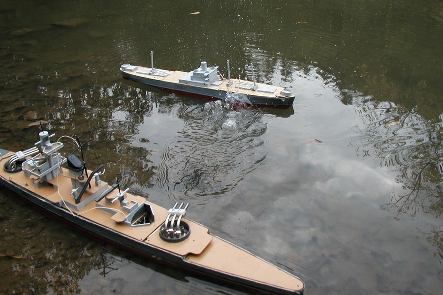 Remote Control Warship Combat with Mid-Atlantic Battle Group project image