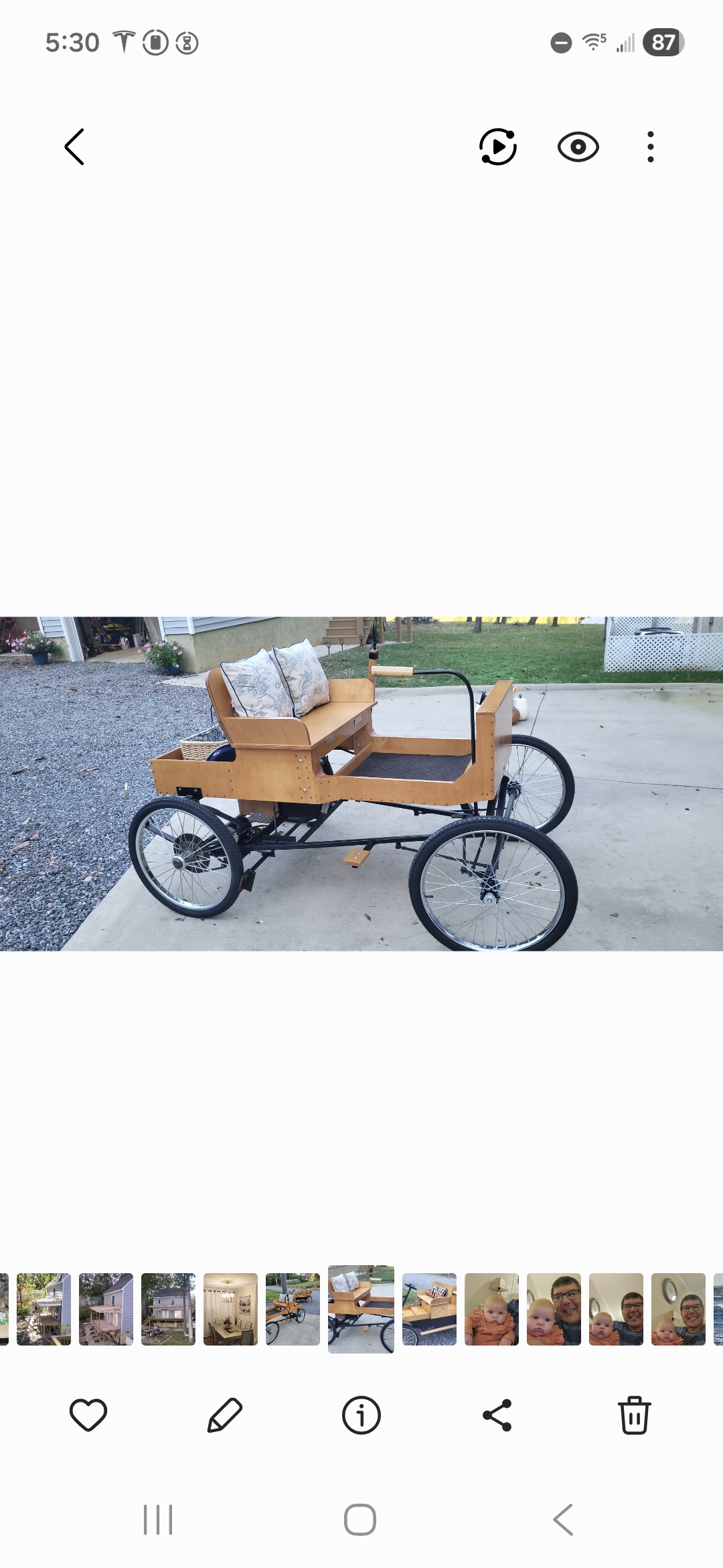 Horseless Carriages - exhibit detail 2