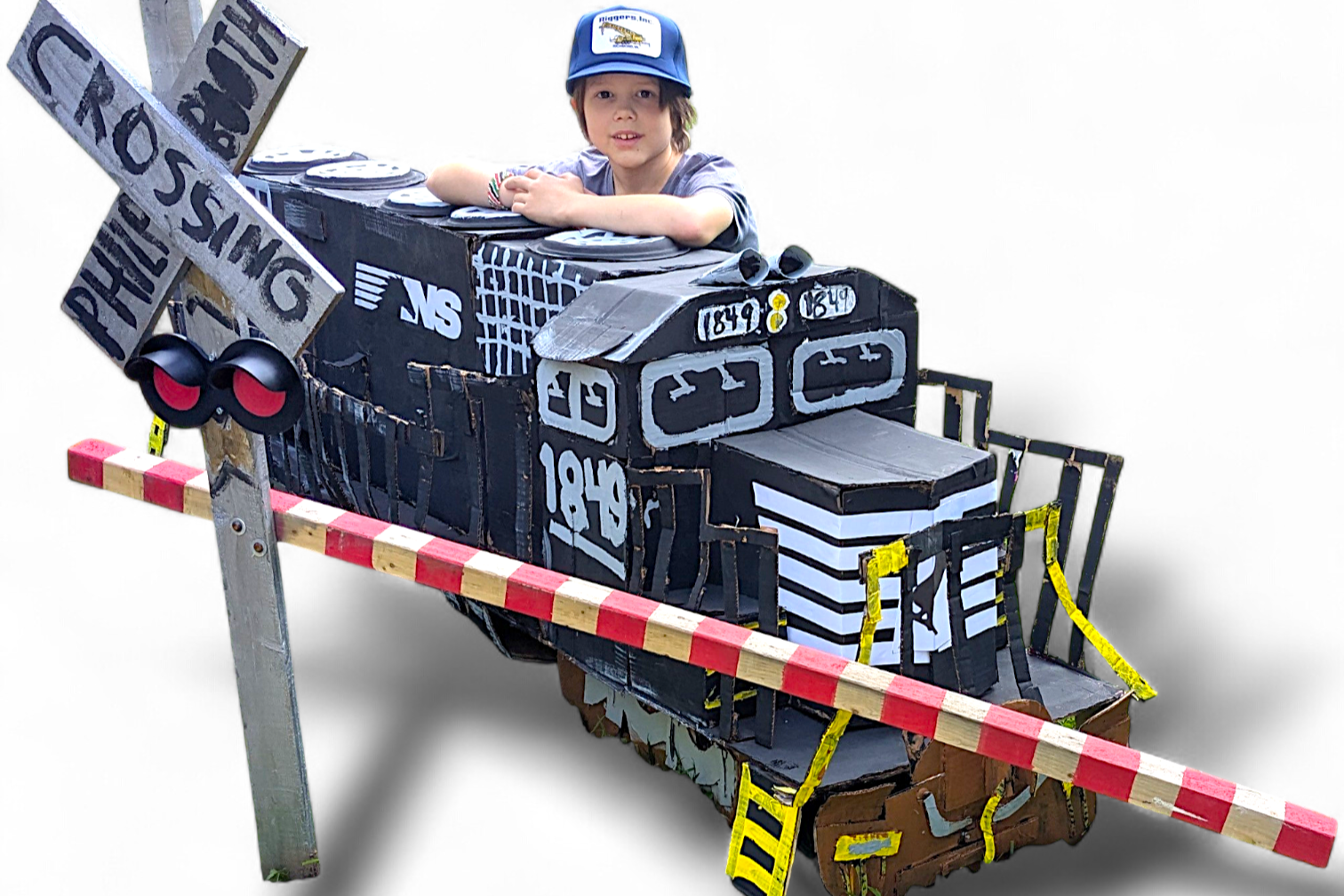 Cardboard Model Train project image